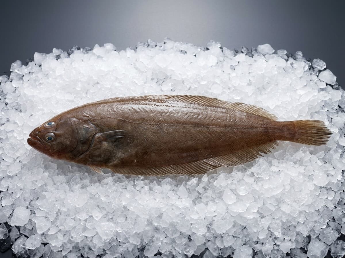 Common sole whole flatfish, premium product photograph